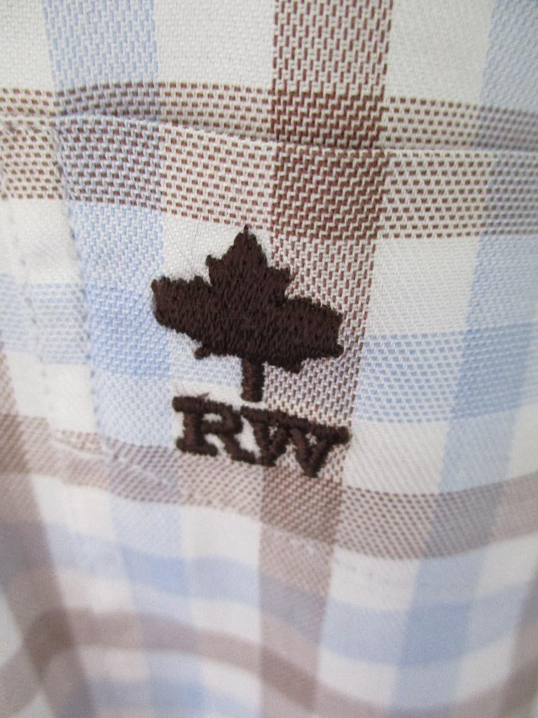 River Woods, size L, Kleding | Heren, Overhemden, Overige kleuren, Verzenden, Zo goed als nieuw, Halswijdte 41/42 (L)