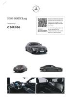 Mercedes-Benz S-Klasse S 580 V8 4MATIC Lang AMG Line | NP, Automaat, 12 maanden, Gebruikt, 504 pk