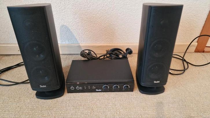 Teufel CB200CS Speakerset - Goede Staat, Computers en Software, Pc speakers, Zo goed als nieuw, Ophalen