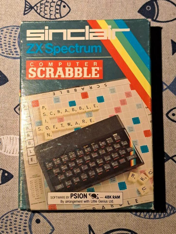 ZX Spectrum cassette 'SCRABBLE' – getest & werkend, Computers en Software, Vintage Computers, Ophalen of Verzenden