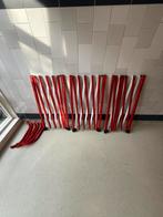 Manutan uitrekbaar terreinhek / afzethek 3x, Ophalen, Zo goed als nieuw