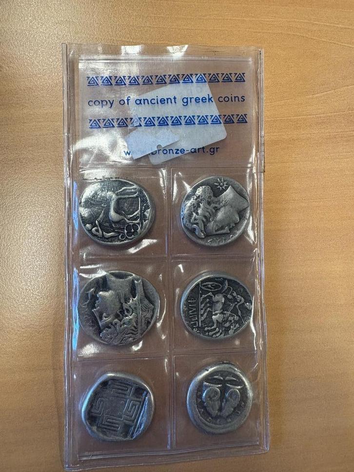 Toeristenzakje souvenir oude griekse munten, Postzegels en Munten, Munten | Europa | Niet-Euromunten, Overige landen, Ophalen of Verzenden