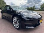 Tesla Model 3 PERFORMANCE 462PK AWD 75KWH/1E EIGENAAR/FULL S, Automaat, 27 €/maand, 462 pk, Zwart