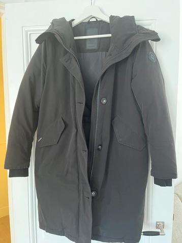 Dames Airforce parka zwart lang xs zo goed als nieuw beschikbaar voor biedingen
