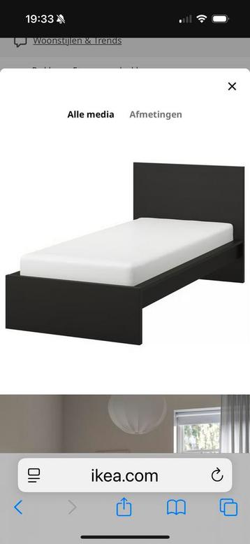 Malm eenpersoonsbed z.g.a.n. IKEA