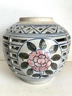 Chinese pot ajour keramiek met bloemen, Antiek en Kunst, Ophalen