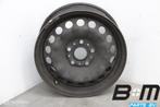 1 losse 15 inch stalen velg VW Golf 7 5Q0601027BA, Auto-onderdelen, Banden en Velgen, Gebruikt, Velg(en)