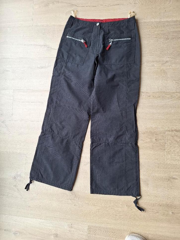 7/8 zwarte broek maat 38, Kleding | Dames, Broeken en Pantalons, Zo goed als nieuw, Maat 38/40 (M), Zwart, Driekwart, Ophalen of Verzenden