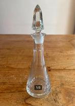 Glazen Karafje met Stop - Geslepen Glaswerk, Antiek en Kunst, Antiek | Glas en Kristal, Ophalen of Verzenden