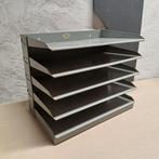VINTAGE METALEN POSTBAK, Minder dan 50 cm, 5 laden of meer, Ophalen of Verzenden, Zo goed als nieuw