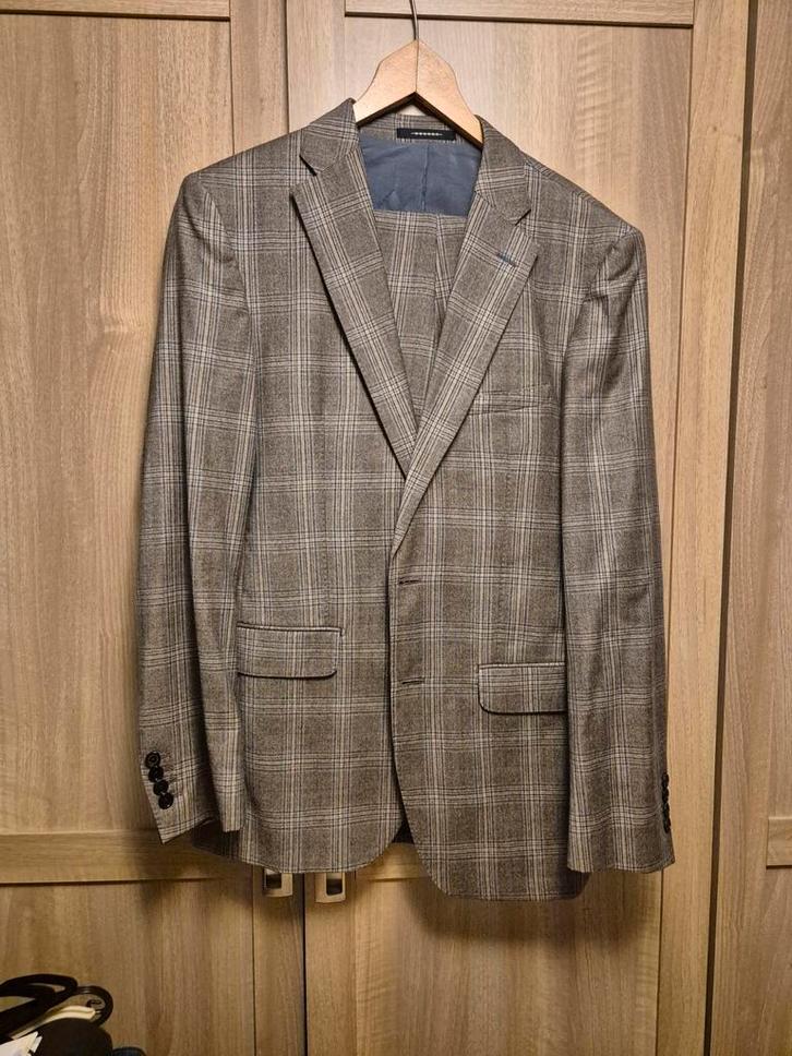 Van Gils by Humberto herenpak, maat 50, Kleding | Heren, Kostuums en Colberts, Zo goed als nieuw, Maat 48/50 (M), Bruin, Ophalen of Verzenden