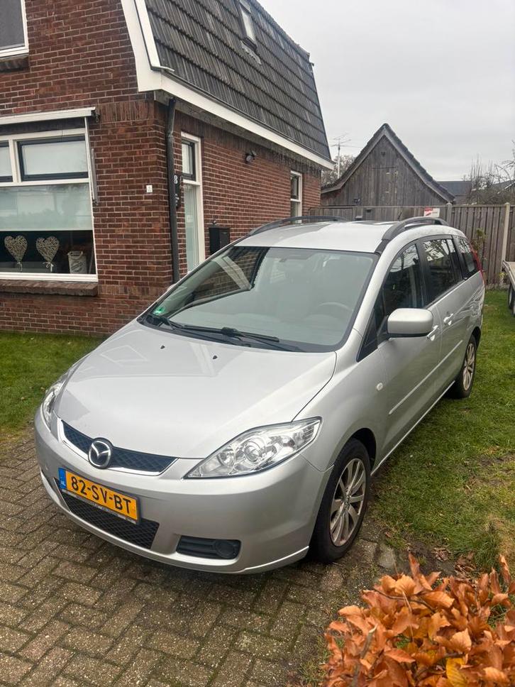 Mazda 5 1.8 2006 Grijs, Auto's, Mazda, Bedrijf, Benzine, D, MPV, Handgeschakeld, Origineel Nederlands, Zilver of Grijs, Voorwielaandrijving
