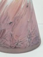 Vintage Tarnowiec Handmade vaas Art Glas paars Frosted ´80, Huis en Inrichting, Woonaccessoires | Vazen, N, Overige kleuren, N