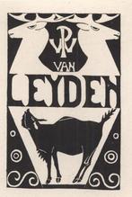 0457 Ex Libris Nederland : Jeanne Bieruma Oosting, 1922, Antiek en Kunst, Kunst | Etsen en Gravures, Verzenden