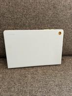 Samsung Galaxy Tab A9 Plus Bookcover Blauw waarde 55€, 11 inch, Bescherming voor- en achterkant, Ophalen of Verzenden, Zo goed als nieuw