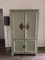 Stijlvolle computerkast of opbergkast, Ophalen, Teakhout, 50 tot 100 cm, Zo goed als nieuw