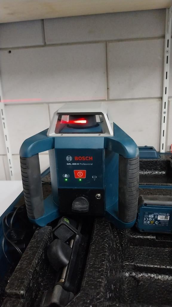 Bosch GLR 400H Professional Laser - Zo Goed Als Nieuw, Doe-het-zelf en Verbouw, Meetapparatuur, Ophalen