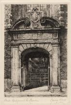 Hendrik Seegers - Oude Poort Haarlem, Ophalen of Verzenden