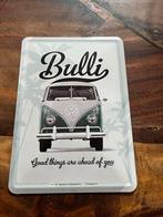 VW Bus Emaille bord, Huis en Inrichting, Woonaccessoires | Wanddecoraties, Ophalen of Verzenden, Zo goed als nieuw