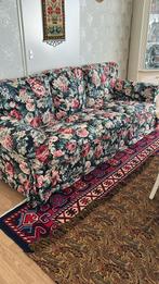 IKEA EKTORP 3-zitsbank – bloemenprint, Huis en Inrichting, Ophalen, Driepersoons, 75 tot 100 cm, Zo goed als nieuw