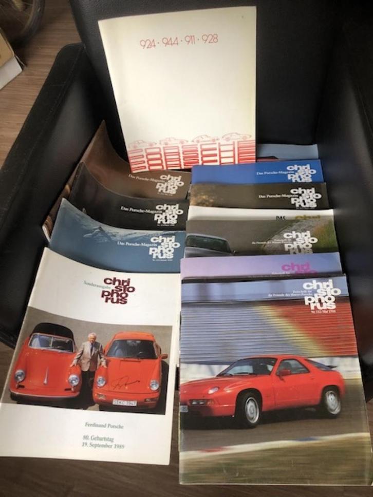 Porsche folder en tijdschrift Christophorus 1988-1990, Boeken, Auto's | Folders en Tijdschriften, Zo goed als nieuw, Porsche, Ophalen of Verzenden