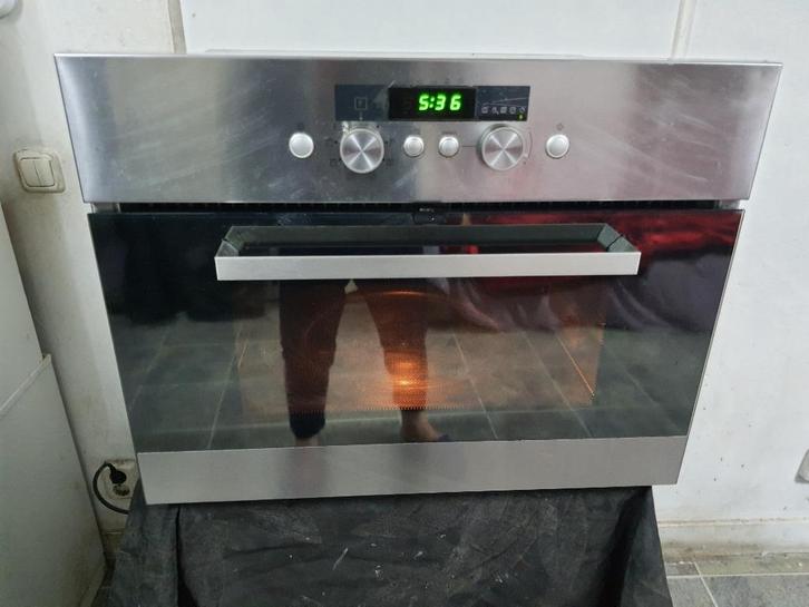 Ikea inbouw combimagnetron oven werkt 100%, Witgoed en Apparatuur, Magnetrons, Zo goed als nieuw, Inbouw, Combimagnetron, 45 tot 60 cm