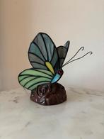 Tiffany glas in lood vlinderlamp, Antiek en Kunst, Ophalen of Verzenden