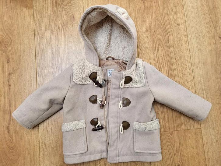 GAP Winterjasje 80/86 met berenoortjes, houtje touwtje, Kinderen en Baby's, Babykleding | Overige, Zo goed als nieuw, Jongetje of Meisje