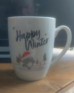 Happy winter mok, Ophalen of Verzenden, Overige stijlen, Kop(pen) en/of Schotel(s)