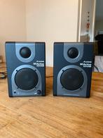 Actieve studio speakers + stands, Ophalen of Verzenden, Gebruikt, Front, Rear of Stereo speakers, Overige merken