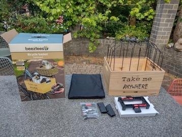 Beezteez fiets mand honden mand nieuw in doos  beschikbaar voor biedingen