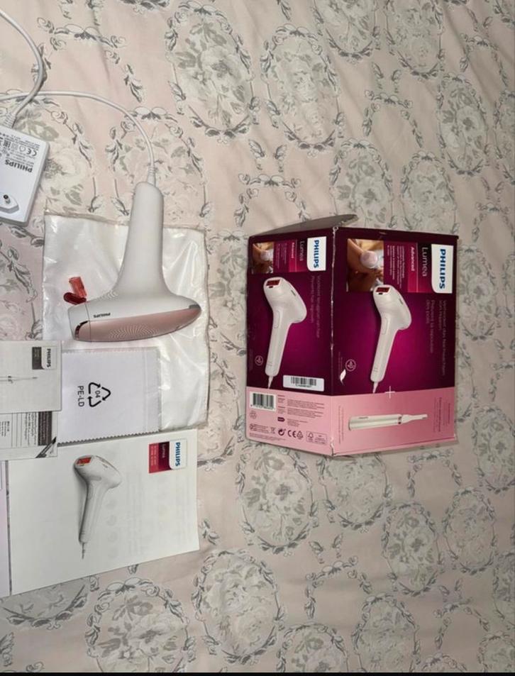 Philips Lumea Laser Ontharing - IPL, Witgoed en Apparatuur, Persoonlijke-verzorgingsapparatuur, Zo goed als nieuw, Scheren en Epileren