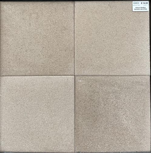 B-keus partij gecoate tegels 40x40 Sorrento (5740), Tuin en Terras, Tegels en Klinkers, Nieuw, Terrastegels, Beton, 10 m² of meer