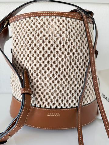 ISABEL MARANT TAS BEIGE/BRUIN (NEW €780) ORIGINEEL💖💖💖 beschikbaar voor biedingen