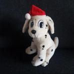 Dalmatier hond met kerstmuts knuffel, Kinderen en Baby's, Speelgoed | Knuffels en Pluche, Ophalen of Verzenden, Hond