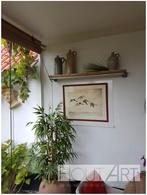 Wandplank steigerbuis met steigerhout NIEUW, Info@hout-art.nl, Nieuw, Ophalen of Verzenden, Hoeves 3 in Schijndel