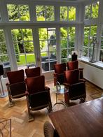 5 bioscoop stoelen (ex  schouwburg Haarlem), Huis en Inrichting, Stoelen, Ophalen, Overige materialen, Gebruikt, Overige kleuren