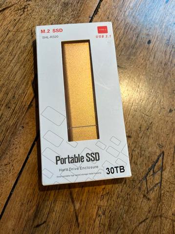 Portable harddrive SSD 30TB usb 3.1 beschikbaar voor biedingen