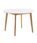 Eettafel rond, Huis en Inrichting, Tafels | Eettafels, 100 tot 150 cm, Rond, Gebruikt, Ophalen