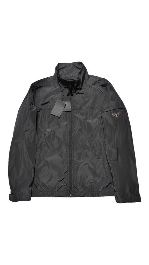 Prada Re-Nylon Logo jack jas zwart, Kleding | Heren, Jassen | Zomer, Nieuw, Overige maten, Zwart, Ophalen of Verzenden