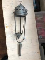 Antieke kaarsenhouder voor processie brons, Ophalen, Zo goed als nieuw, IJzer, 50 tot 250 watt