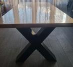 Eettafel, Huis en Inrichting, Tafels | Eettafels, Ophalen, Eikenhout, 200 cm of meer, 50 tot 100 cm