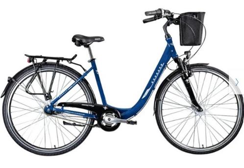 Zündapp Stadsfiets Z700 28", Fietsen en Brommers, Fietsen | Dames | Damesfietsen, Zo goed als nieuw, Overige merken, (Extra) lage instap