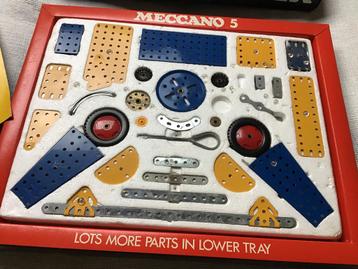 Meccano 5, jaren 60 vorige eeuw beschikbaar voor biedingen