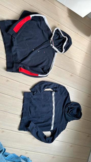 170 176 trui tommy hilfiger jeans hoodie truien donkerblauw beschikbaar voor biedingen
