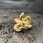 18k gouden ring slang ring nieuw, Sieraden, Tassen en Uiterlijk, Ringen, Ophalen of Verzenden, Nieuw, Goud