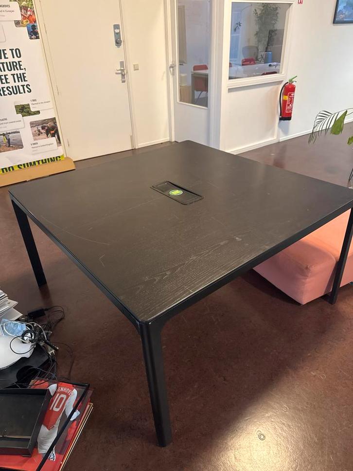 Grote IKEA Bekant tafel, Huis en Inrichting, Tafels | Eettafels, Gebruikt, 200 cm of meer, Vier personen, Vierkant, Kunststof
