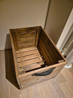 Houten opbergkist op wielen, Ophalen, 50 tot 100 cm, 50 tot 75 cm, Zo goed als nieuw