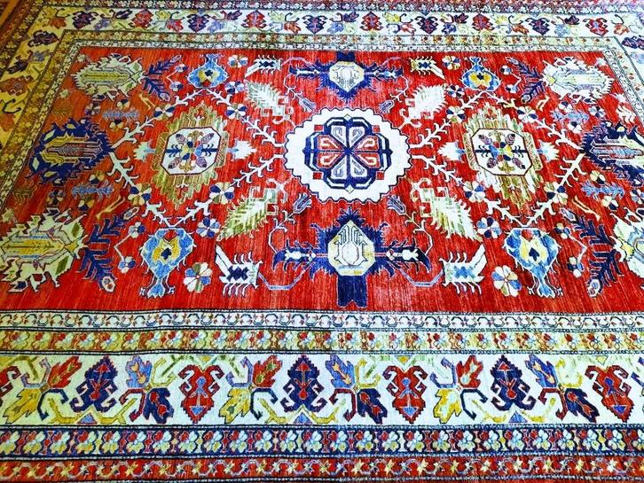 Prachtige oosterse Kazak tapijt- 335 x 245 cm-Handgeknoopt, Huis en Inrichting, Stoffering | Tapijten en Kleden, Zo goed als nieuw