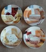 4 porseleinen bordjes, Huis en Inrichting, Keuken | Servies, Ophalen, Nieuw, Bord(en), Overige stijlen
